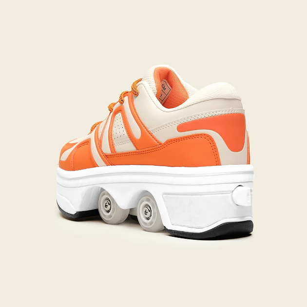 AURO ORANGE PATENLİ KADIN AYAKKABISI